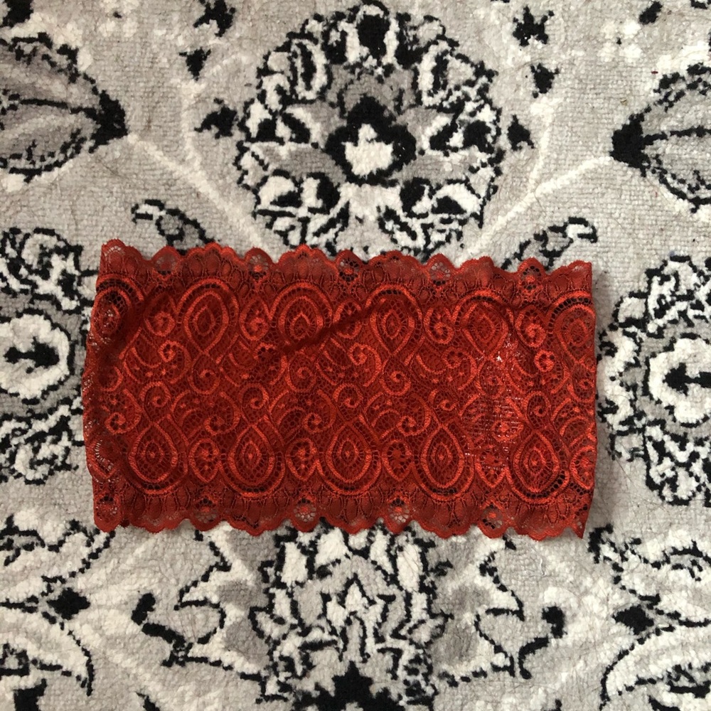NWOT Free People Seamless Lace Bandeau 🧡